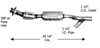 2001 LINCOLN NAVIGATOR Discount Catalytic Converters