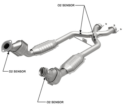 1997 FORD MUSTANG Wholesale Catalytic Converter
