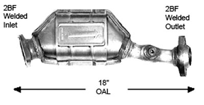 2005 FORD TRUCKS FREESTYLE Discount Catalytic Converters