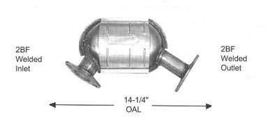 1995 SUBARU OUTBACK Discount Catalytic Converters