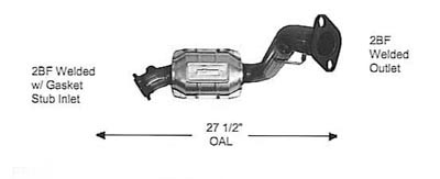 2004 FORD ESCORT Discount Catalytic Converters