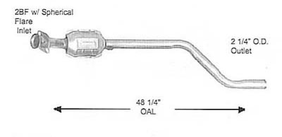 2001 LINCOLN LS Discount Catalytic Converters