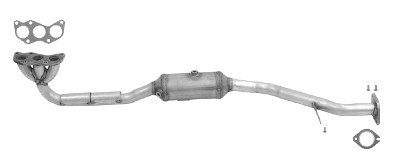 2012 SUBARU LEGACY Discount Catalytic Converters